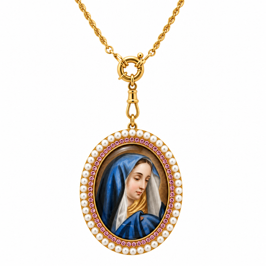 SYC Virgin Mary Pendant | Colette Jewelry