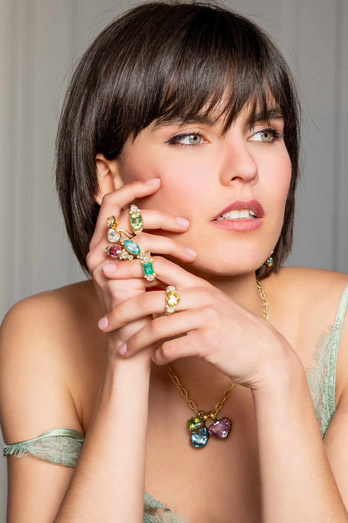 ANIS Charlotte Ring | 18K Yellow Gold & Yellow Sapphire | Colette Jewelry