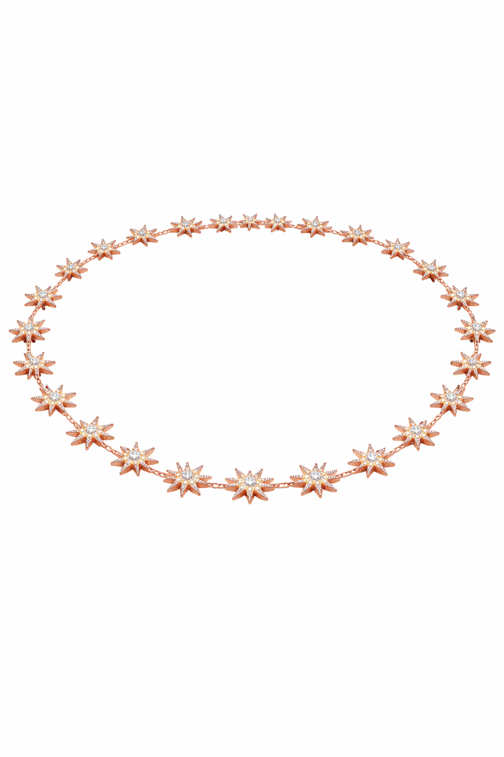 Infinity Glow Star Necklace | 18K White Gold & Diamond Necklace | Colette Jewelry