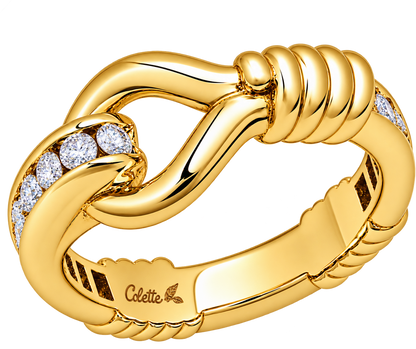 TOI ET MOI Madame Ring Pavé | Colette Jewelry