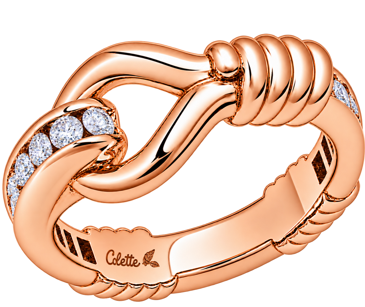 TOI ET MOI Madame Ring Pavé | Colette Jewelry