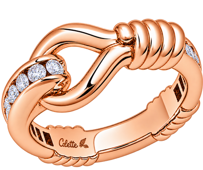 TOI ET MOI Madame Ring Pavé | Colette Jewelry