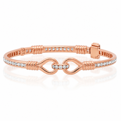 TOI ET MOI Double-Knot Pavé Bracelet | Colette Jewelry