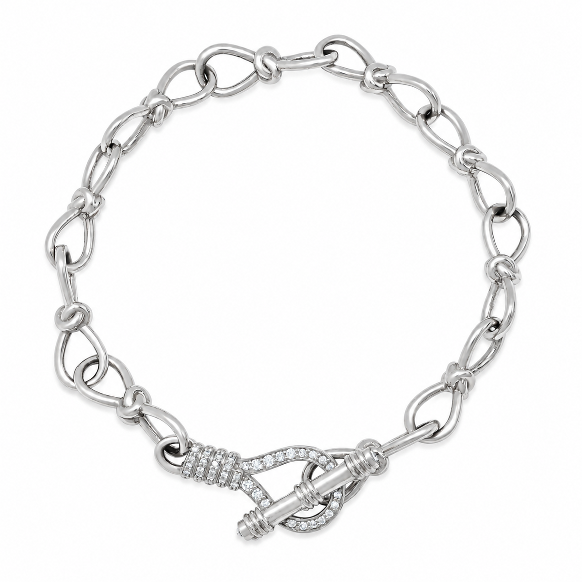 TOI ET MOI T-Bar Pavé Bracelet | Colette Jewelry