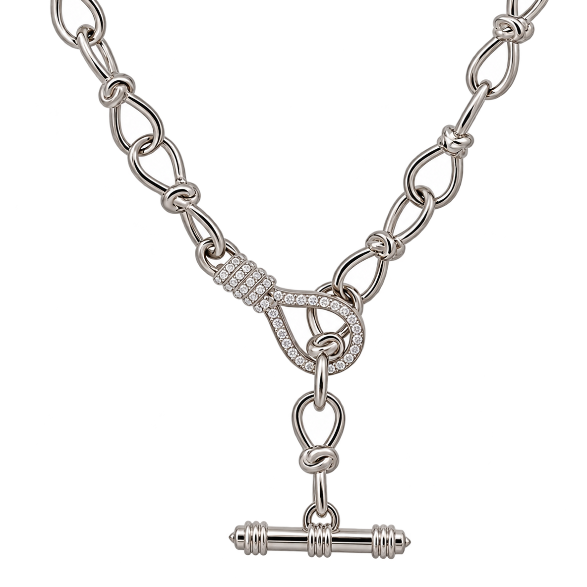 TOI ET MOI T-Bar Necklace | Colette Jewelry