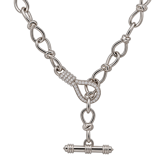 TOI ET MOI T-Bar Necklace | Colette Jewelry