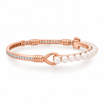 TOI ET MOI Pearl and Diamond Bracelet | Colette Jewelry