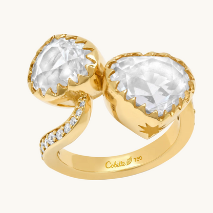 ANIS Toi et Moi Ring in 18K gold — Colette Jewelry