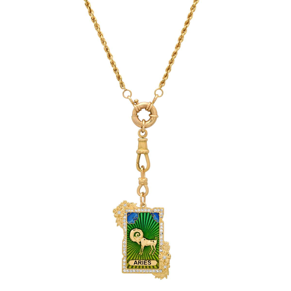 ASTROCOSMICA Sign Aries Pendant | Colette Jewelry