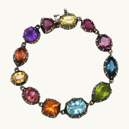 ANIS Danvou Bracelet in 18K yellow gold with sapphire — Colette Jewelry