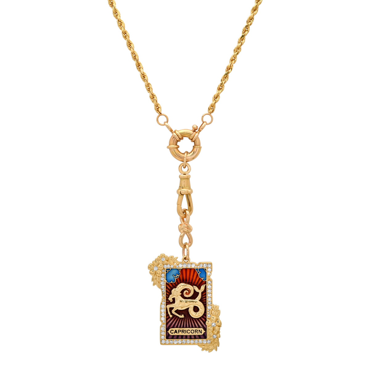 ASTROCOSMICA Sign Capricorn Pendant | Colette Jewelry
