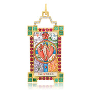 The World Tarot Charm 18K Gold Colette Jewelry