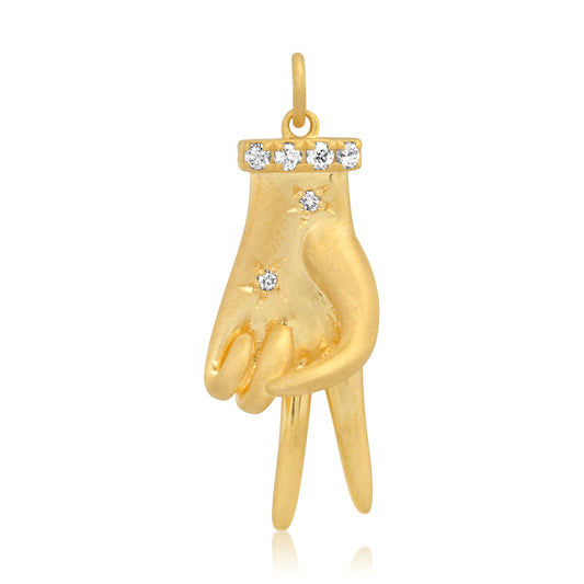 The Cool Hand Charm 18K Gold | Colette Jewelry