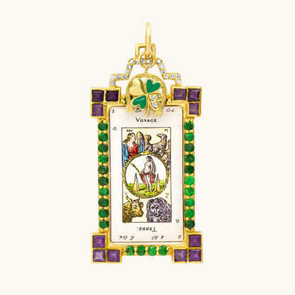 Le Voyage Tarot Charm — Colette Jewelry