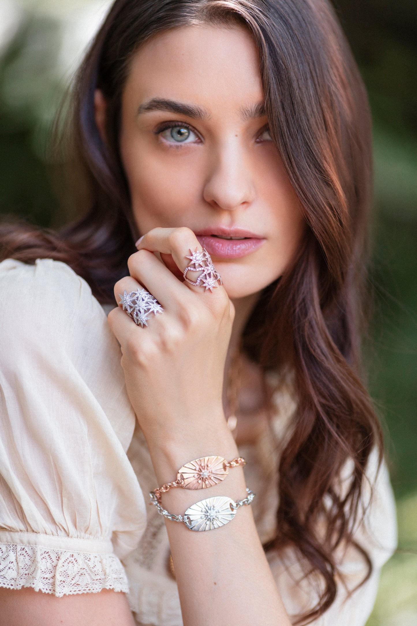 Cosmos Disk Earrings | Guilloché 18K Gold | Galaxia | Colette Jewelry