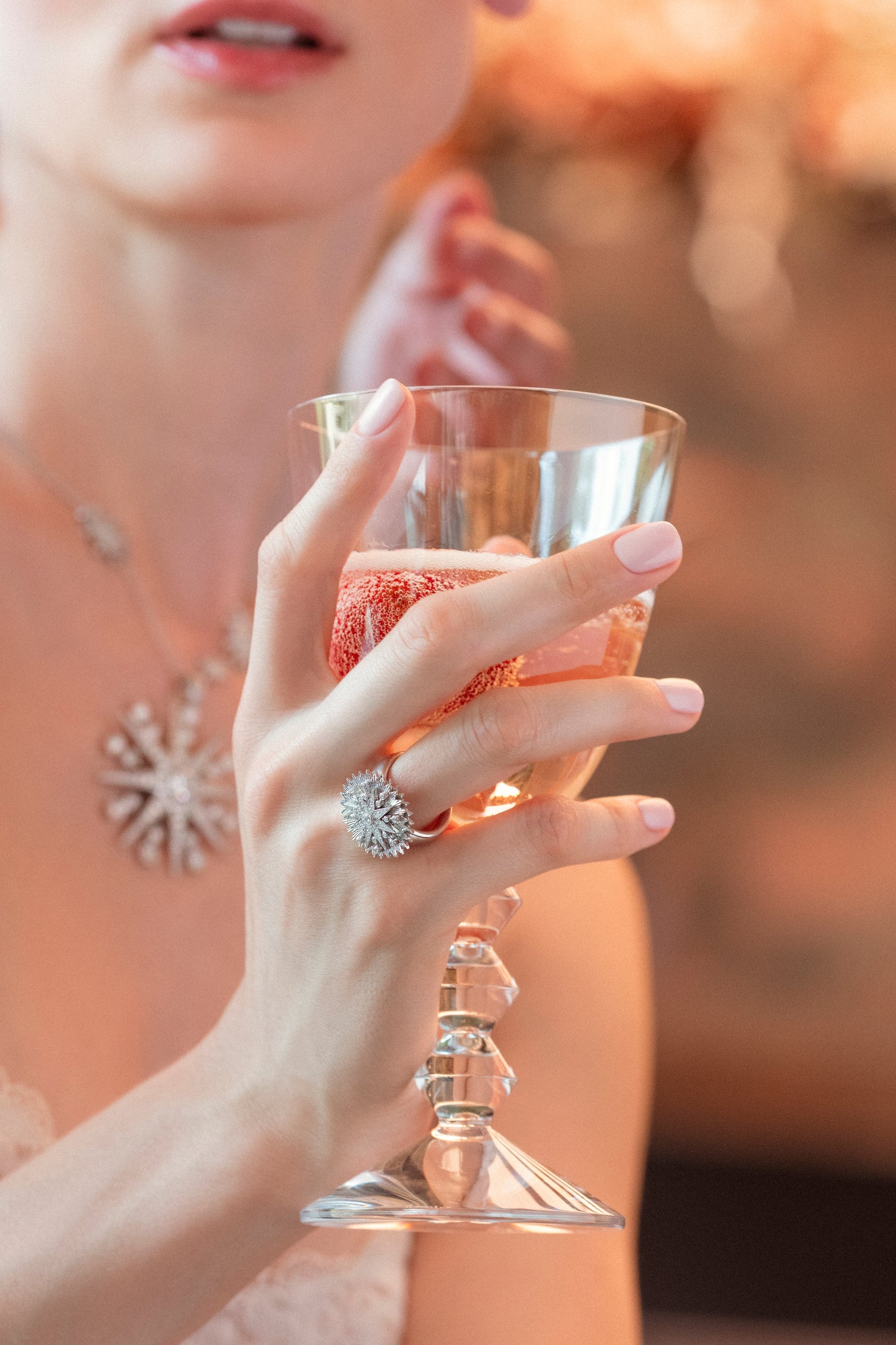 Cosmos Disk Ring | Guilloché 18K Gold | Galaxia Collection | Colette Jewelry