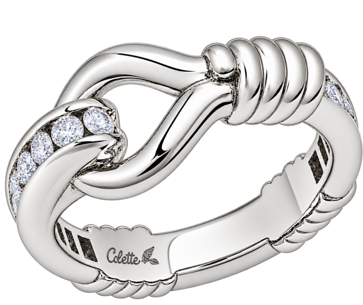 TOI ET MOI Madame Ring Pavé | Colette Jewelry