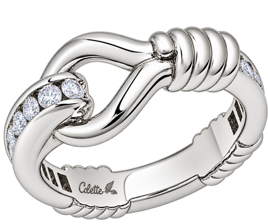 TOI ET MOI Madame Ring Pavé | Colette Jewelry