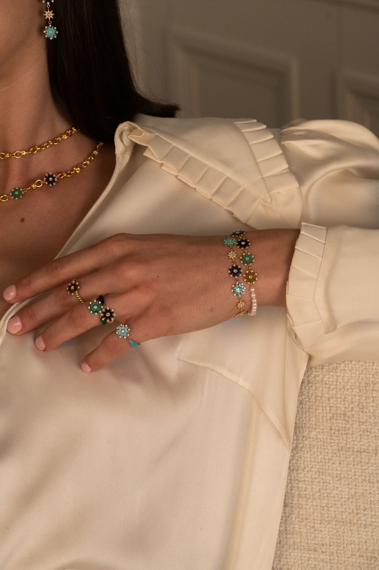 Comète Bubble Ring | 18K Rose Gold | Colette Jewelry