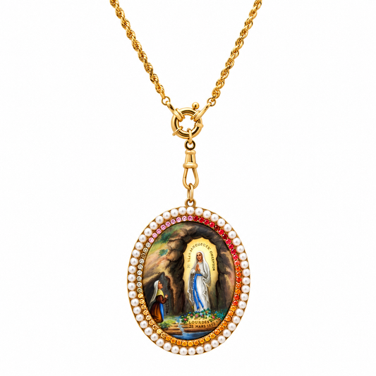 SYC The Miracle of Lourdes Pendant | Colette Jewelry