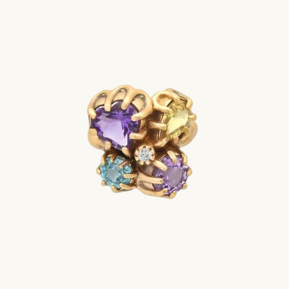 ANIS Destellos Ear Cuff in 18K yellow gold with white diamond — Colette Jewelry