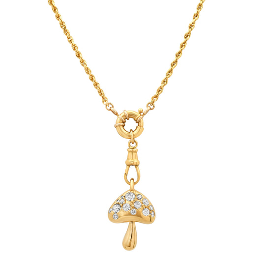 SYC Mushroom Pendant with Chain | Colette Jewelry