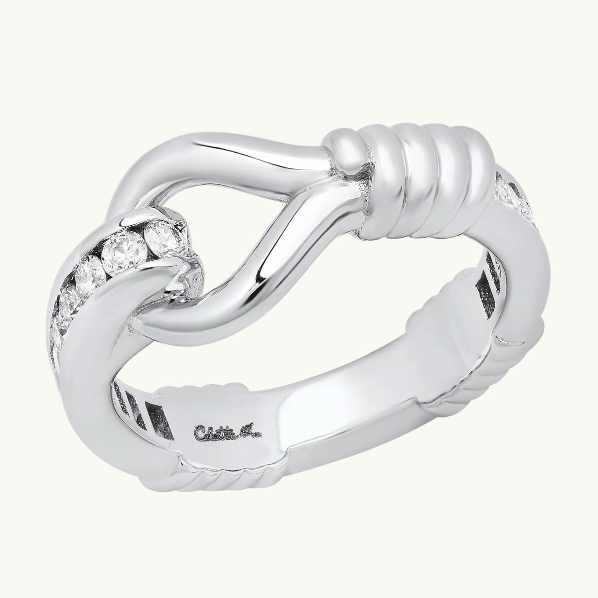 TOI ET MOI Madame Ring Pavé | Colette Jewelry