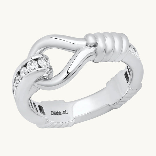 TOI ET MOI Madame Ring Pavé | Colette Jewelry