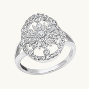 18K White Gold