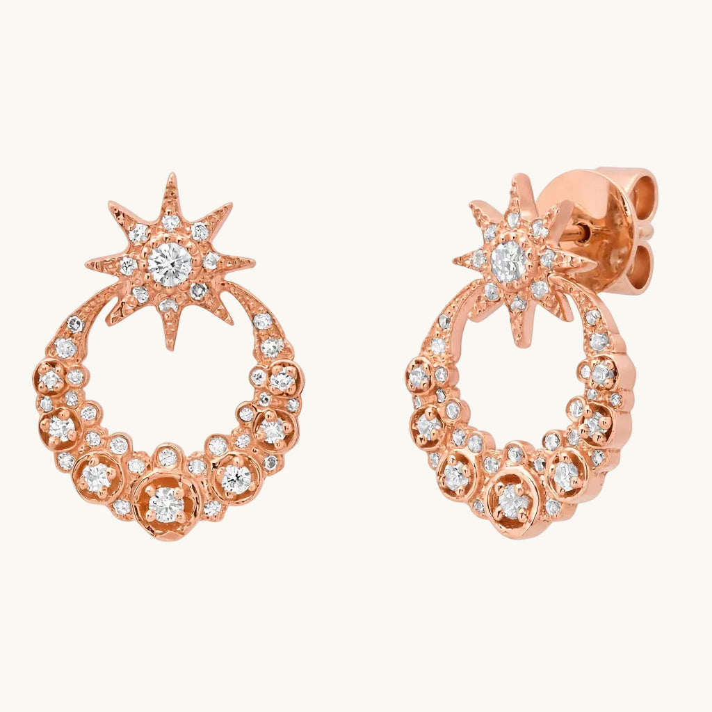 GALAXIA Star & Moon Earrings | Colette Jewelry