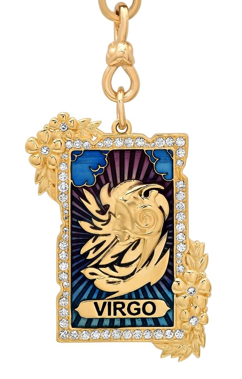 ASTROCOSMICA Sign Virgo Pendant | Colette Jewelry