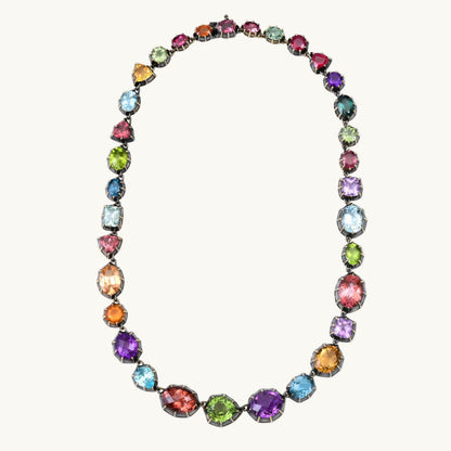 ANIS Antique Necklace in 18K gold with sapphire — Colette Jewelry