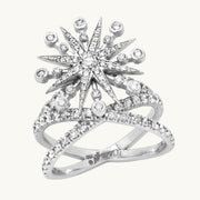 18K White Gold