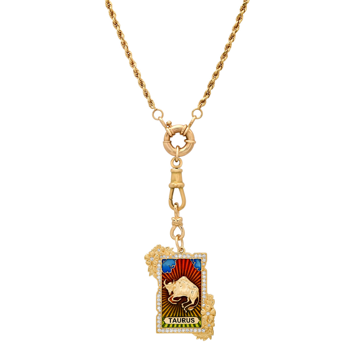 ASTROCOSMICA Sign Taurus Pendant | Colette Jewelry