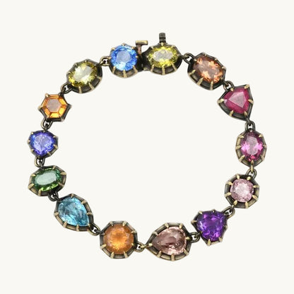 ANIS Chantilly Bracelet in 18K Yellow Gold with sapphire — Colette Jewelry