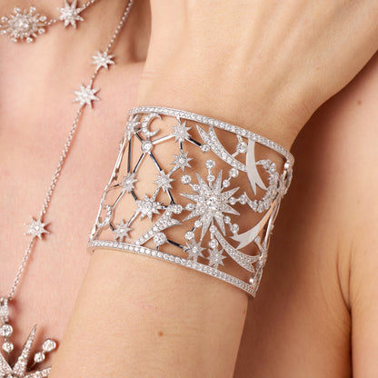Star Cuff Bracelet — Galaxia collection — Colette Jewelry