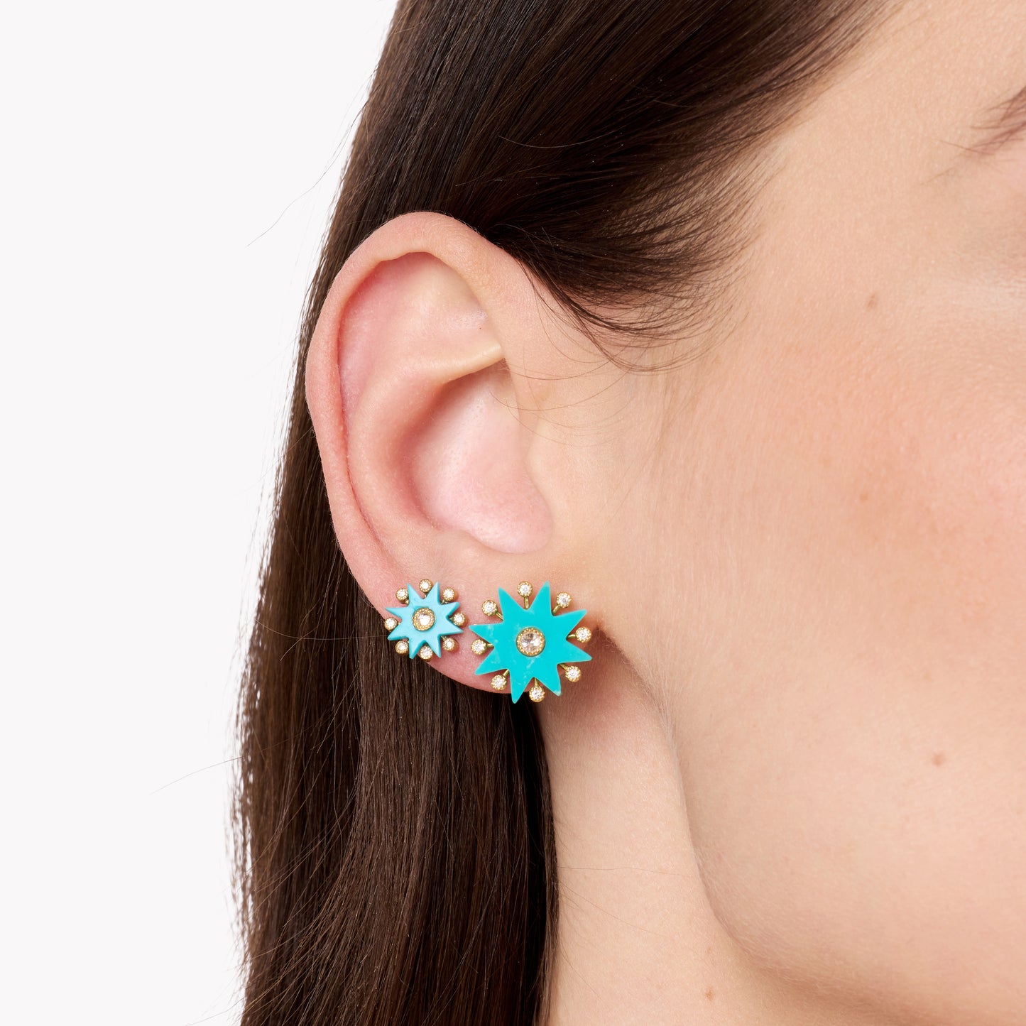Comète Stud Earrings | Galaxia Collection | Colette Jewelry