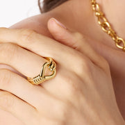 Toi et Moi Madame Ring | 18K Gold | Colette Jewelry