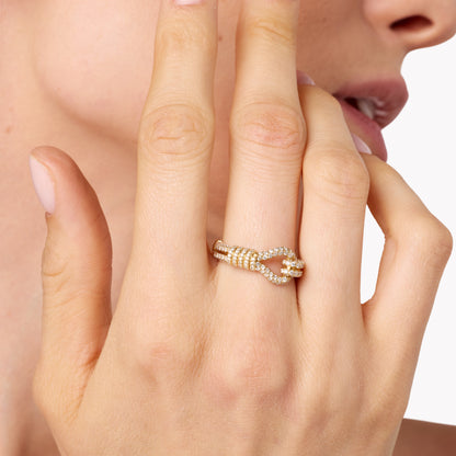 TOI ET MOI Pavé Ring | Colette Jewelry