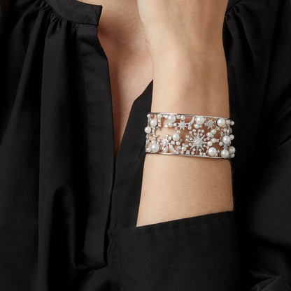 Star Pearl Cuff Bracelet — Colette Jewelry