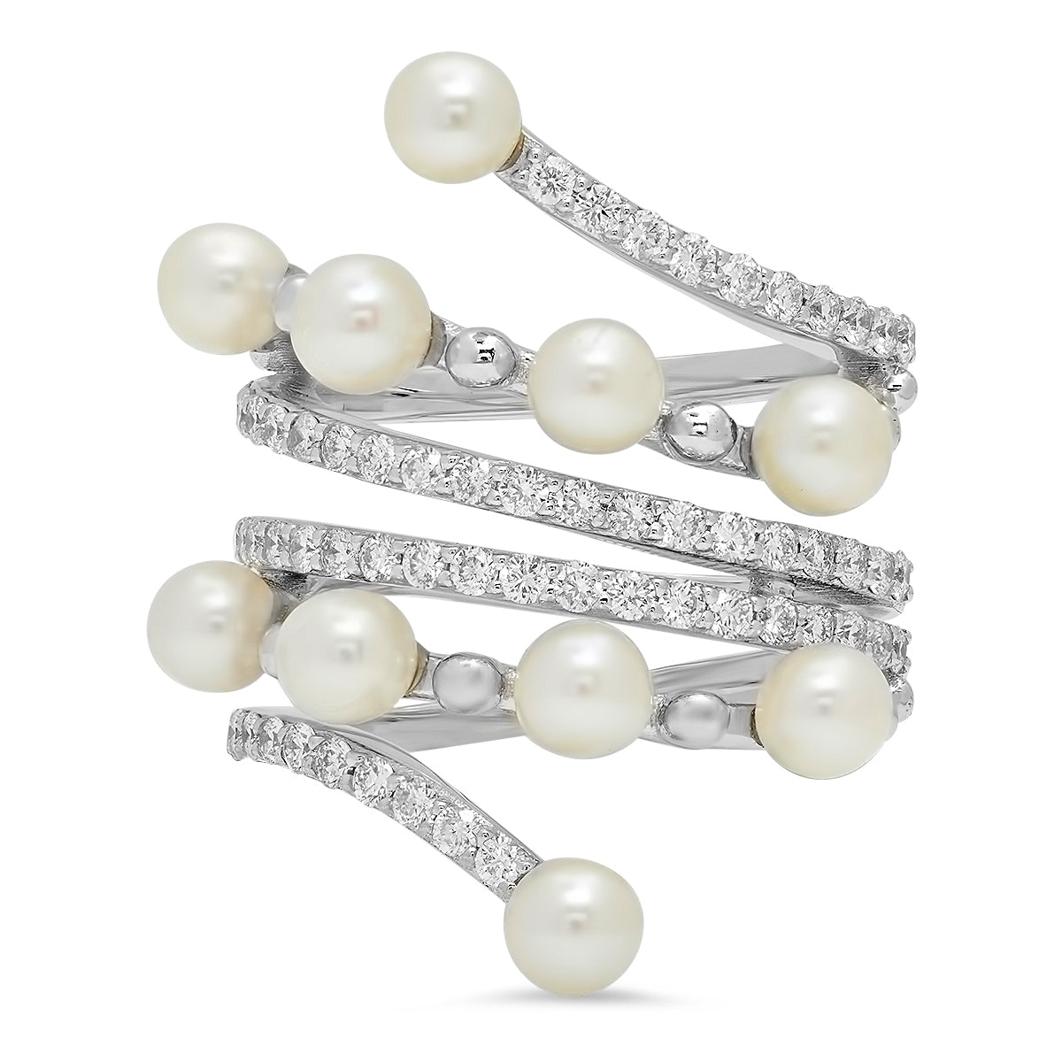 ENTWINED Pearls Wrap Ring | Colette Jewelry