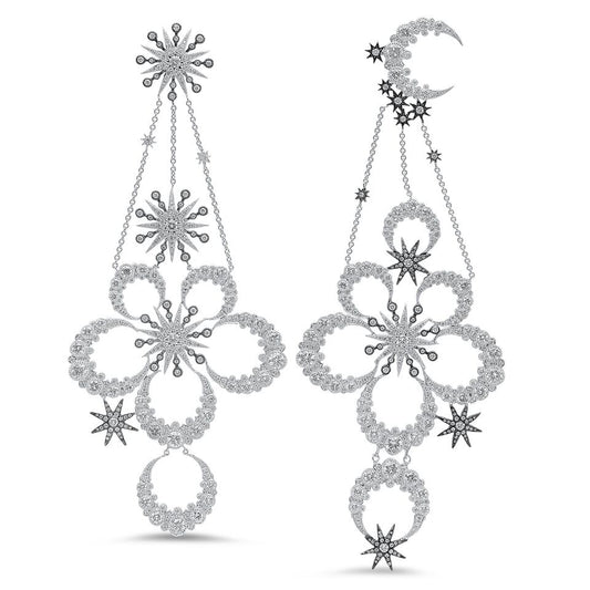 Andromeda Studs — Diamond & Sapphire Earrings | Galaxia Collection | Colette Jewelry