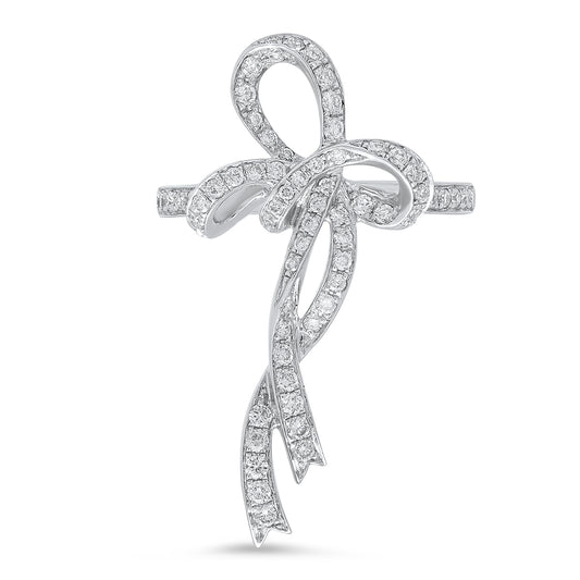 Bow Pinky Ring in 18K Gold | Colette Jewelry