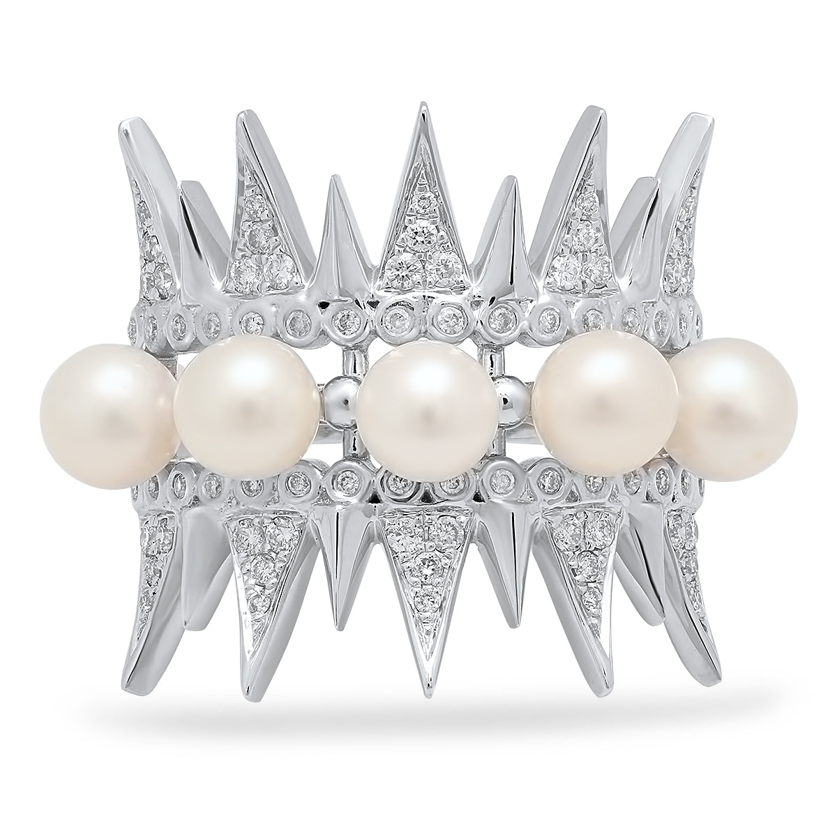 Enchanted Pearl Ring in 18K Gold | Colette Jewelry