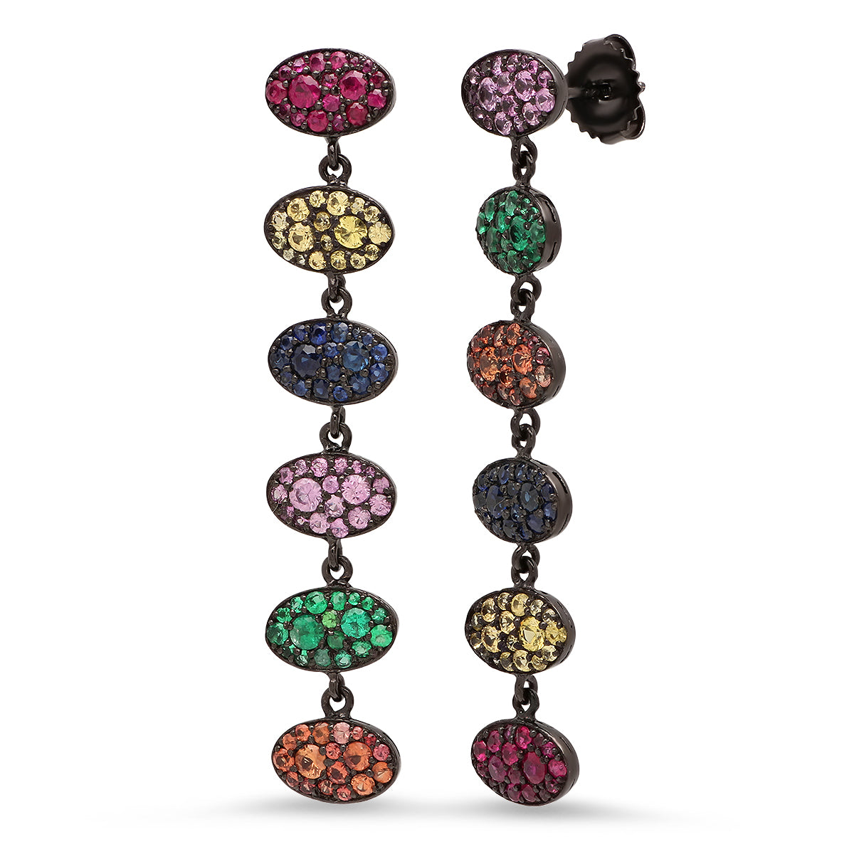 LES CHEVALIÈRES Margot Cluster Earrings | Colette Jewelry