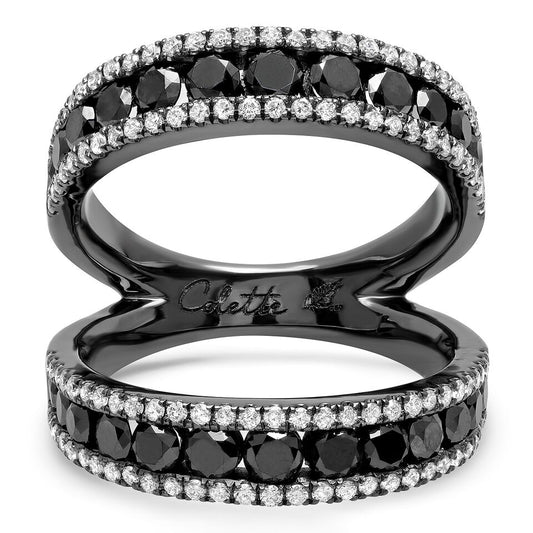 Twined Double Ring | 18K Gold Intertwined Band | Colette Jewelry