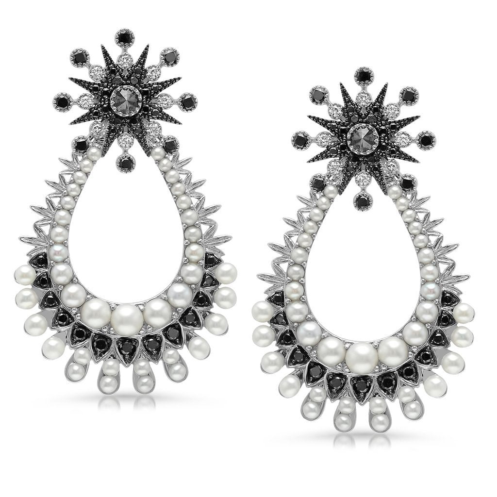 Perseus Earrings – 18K Gold Diamond Stud Earrings | Colette Jewelry
