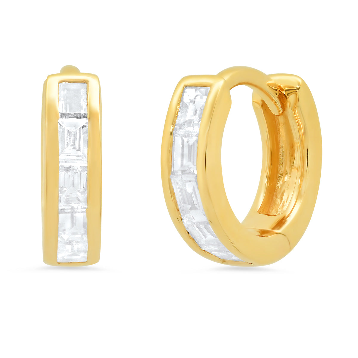 Maasai Hoops in 18K Gold Beaded Earrings — Colette Jewelry