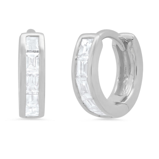 Maasai Hoops in 18K Gold Beaded Earrings with diamond — Colette Jewelry