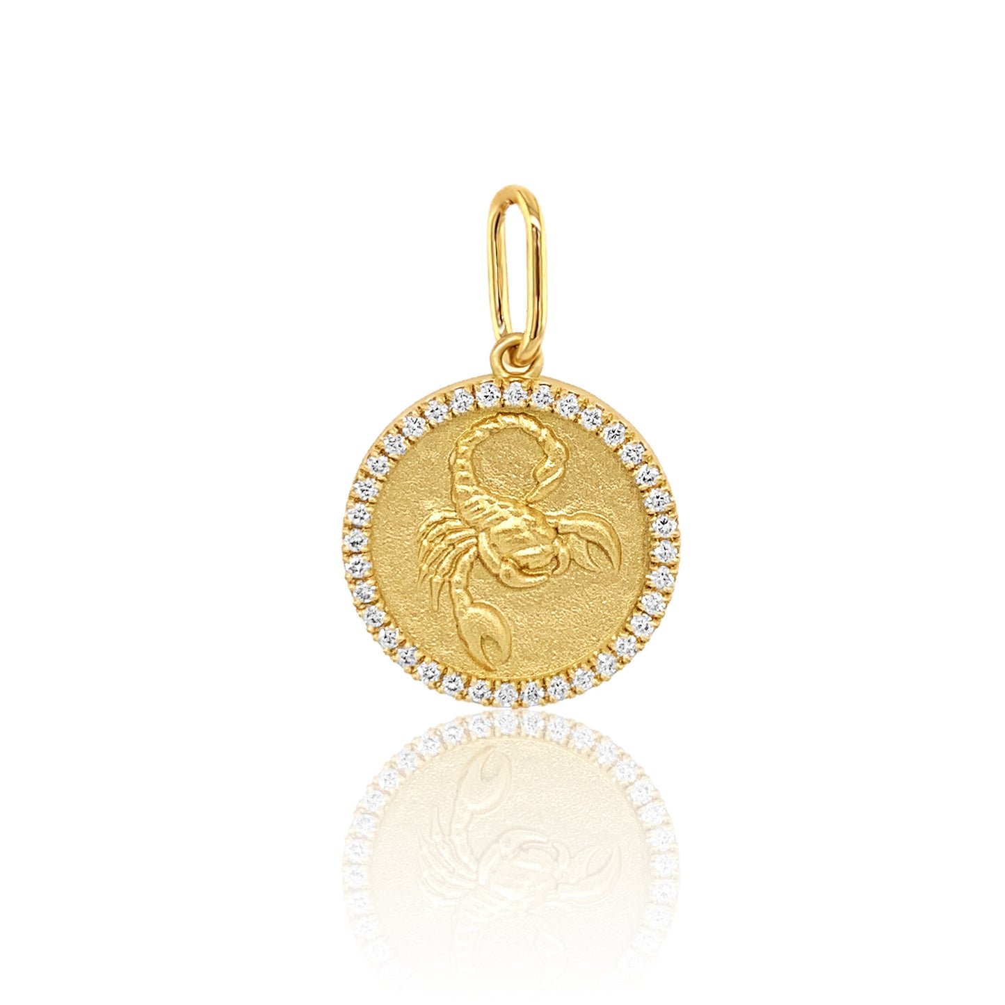 Zodiac Charm 18K Gold Celestial Pendant | Colette Jewelry